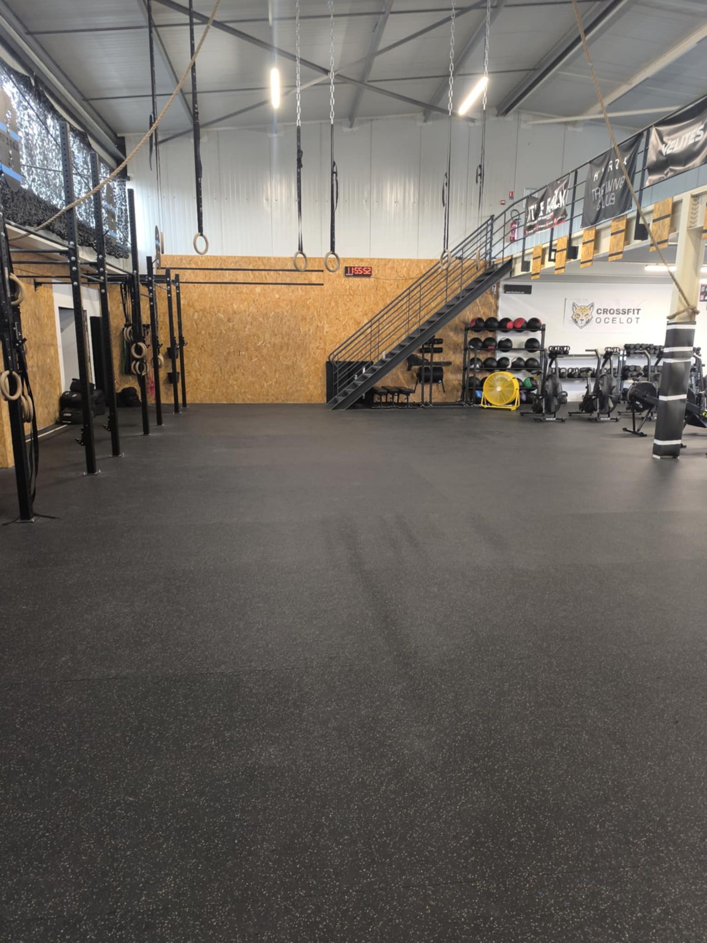 Vue générale de la salle CrossFit Ocelot à Niort