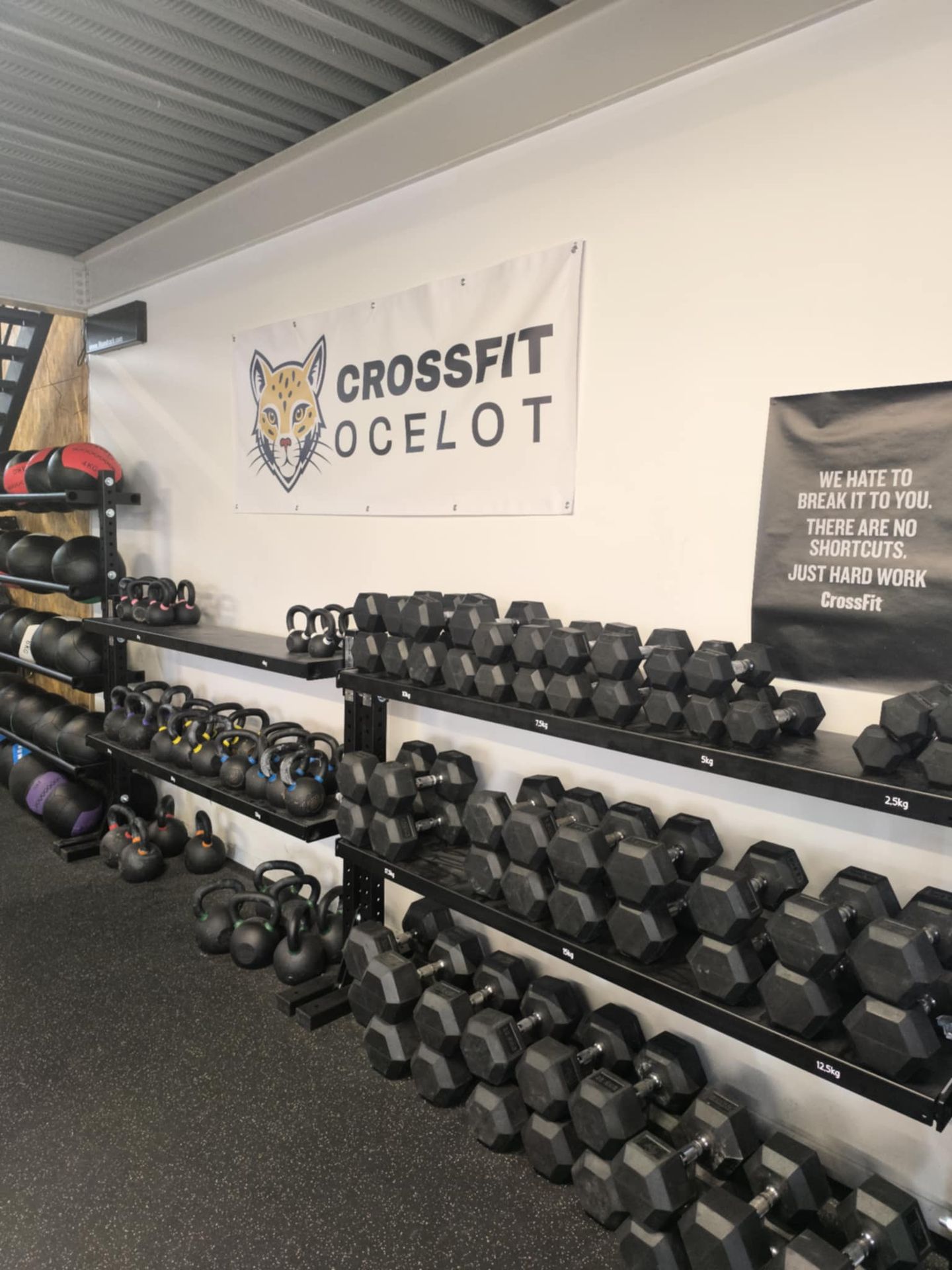 Cours spécifiques CrossFit Ocelot, poids libres